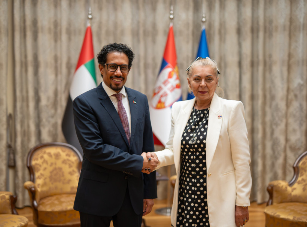 Sofronijević razgovarala sa ambasadorom UAE o unapređenju bilateralne saradnje