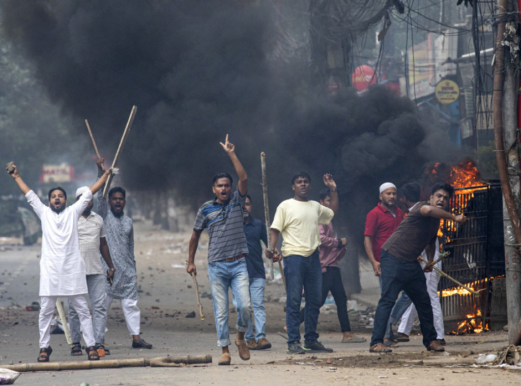 U nasilju na skupu mladih u Bangladešu četvoro poginulih