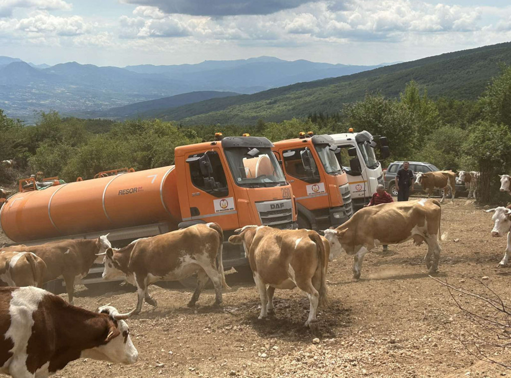 Nastaviljena akcija vodosnabdevanja za ugrožene životinje na Suvoj planini
