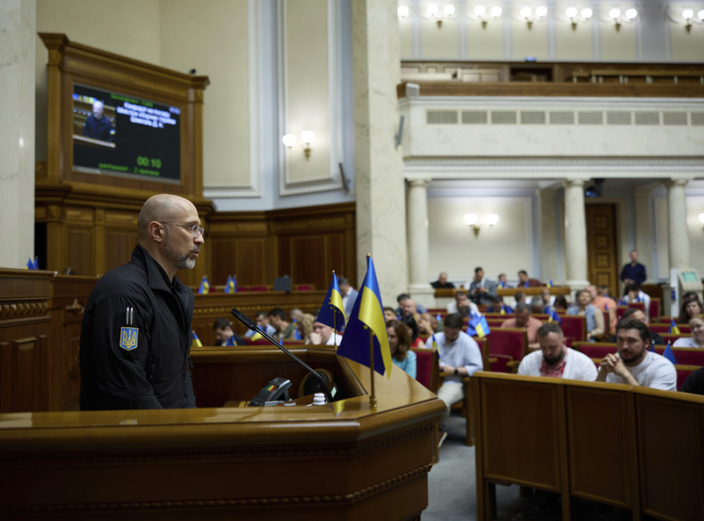 Ukrajinska Rada imenovala dosadašnjeg premijera za novog ministra odbrane