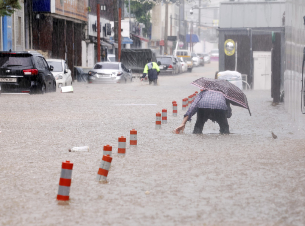 Više od 5.000 ljudi evakuisano u skloništa u Južnoj Koreji zbog nevremena