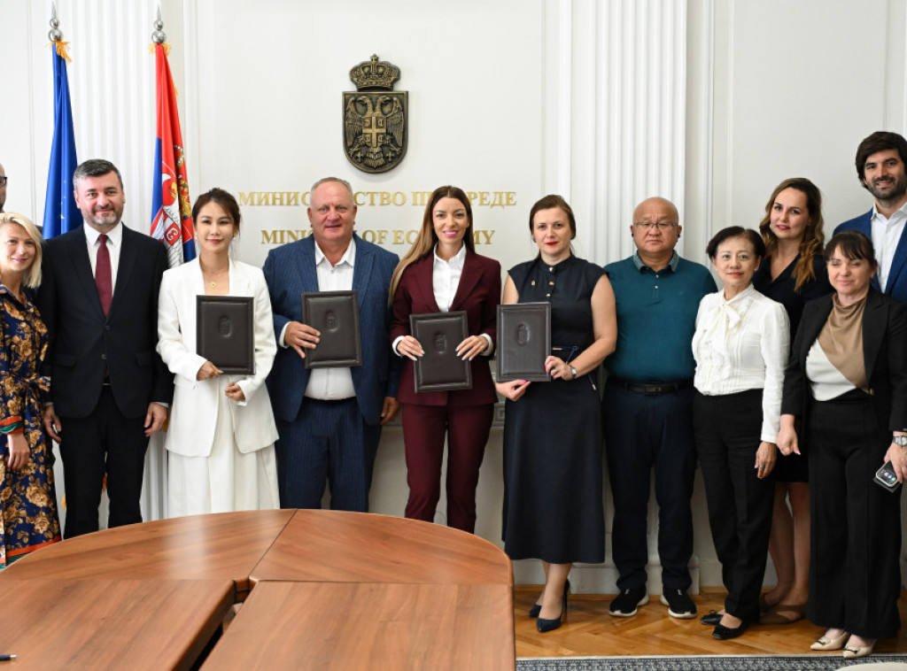 Ministarka Mesarović potpisala dva memoranduma sa ''Minth holdings limited'', uložiće 950 miliona evra