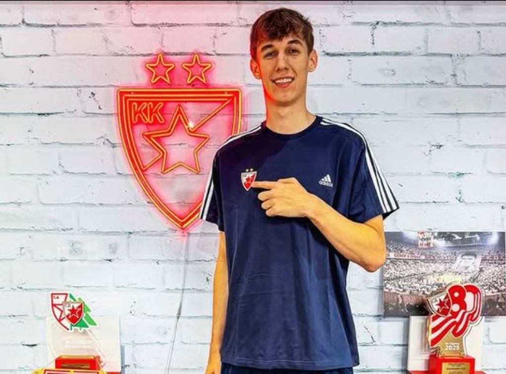 Lazar Stojković novi košarkaš Crvene zvezde