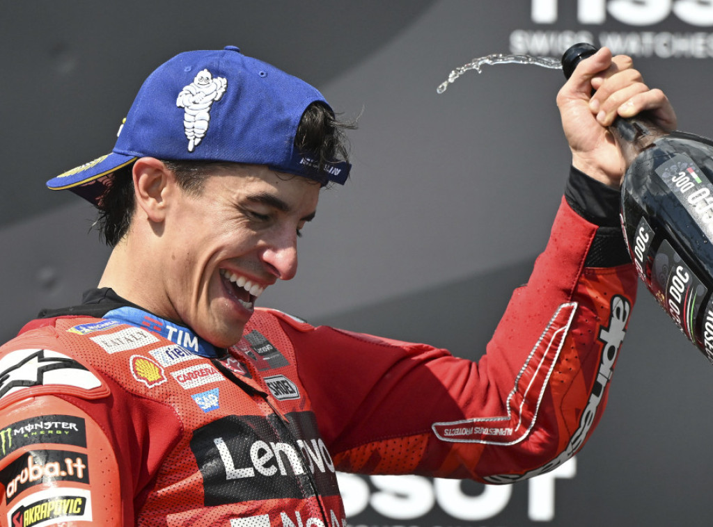 Španski motociklista Mark Markes pobednik trke Moto GP šampionata u Brnu