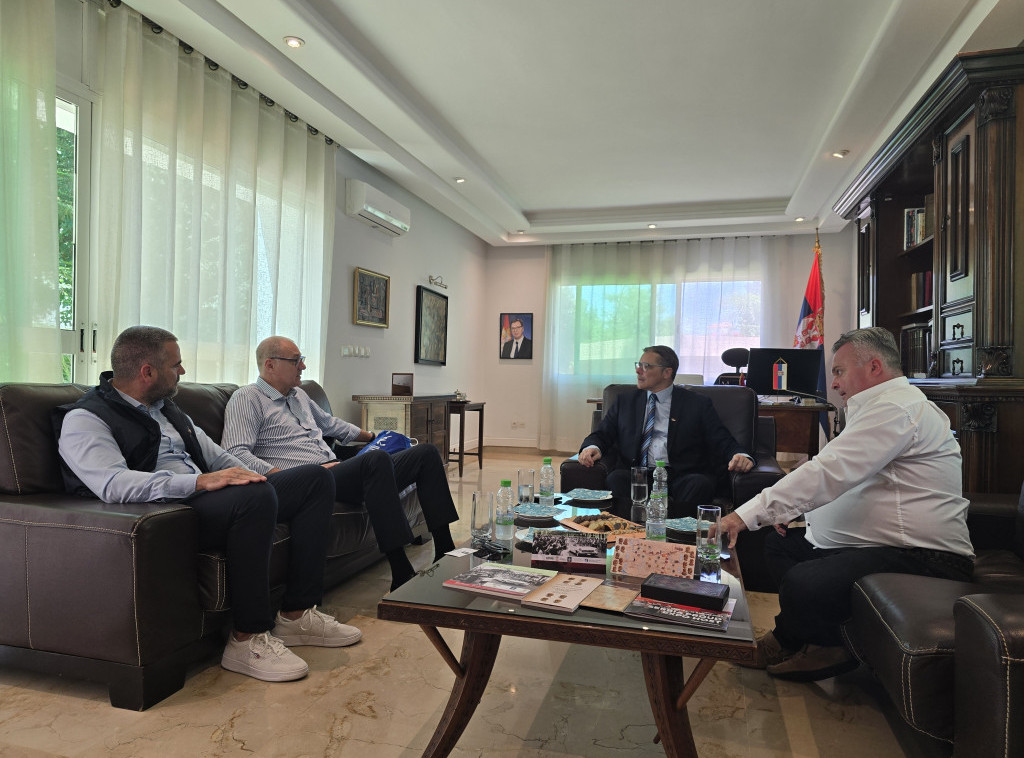 Ambasador Srbije u Maroku Ivan Bauer ugostio delegaciju Saveza za školski sport