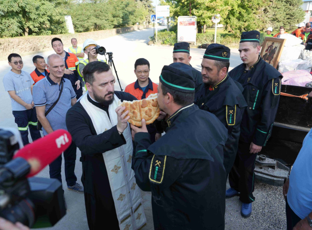 Pet stotina rudara borskog rudnika obeležilo slavu svog zanata Svetog Prokopija