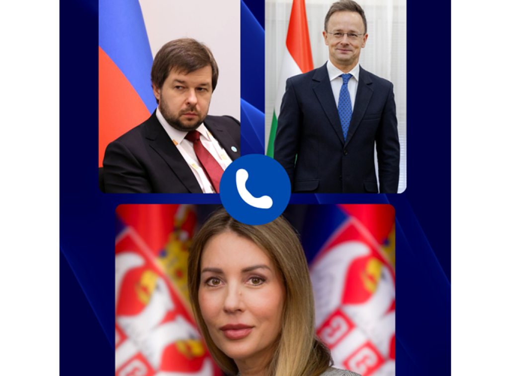 Djedovic Handanovic discusses Serbia-Hungary oil pipeline with Sorokin, Szijjarto