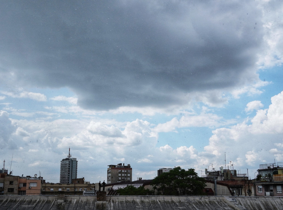 U Srbiji danas oblačno vreme, povremeno sa kišom, najviša temperatura 14 stepeni