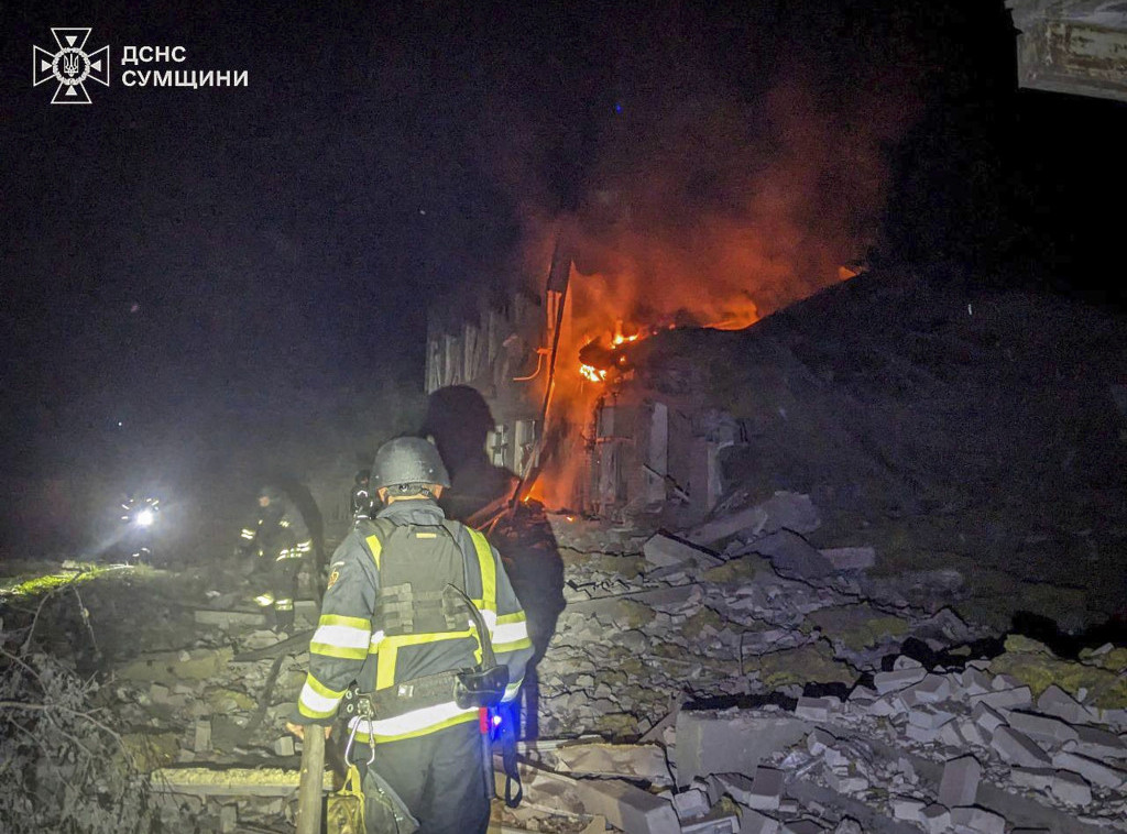 Četiri osobe, među kojima i dete, povređene u napadu na Sumsku oblast