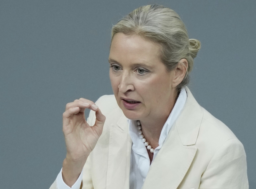 Demonstranti ometali intervju liderke AfD, javni servis razmatra mere predostrožnosti