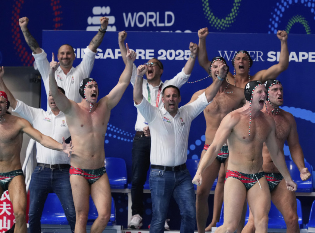 Serbia lose to Hungary in water polo world championship semi-finals