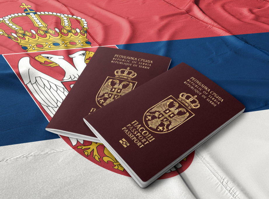 Srpski pasoš napredovao na globalnoj listi za 15 mesta