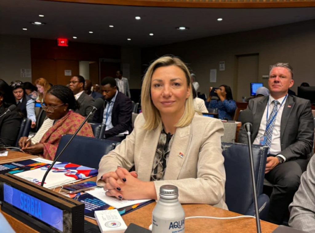 Tatjana Macura u UN: Srbija prepoznata kao lider u osnaživanju žena i demografskoj obnovi