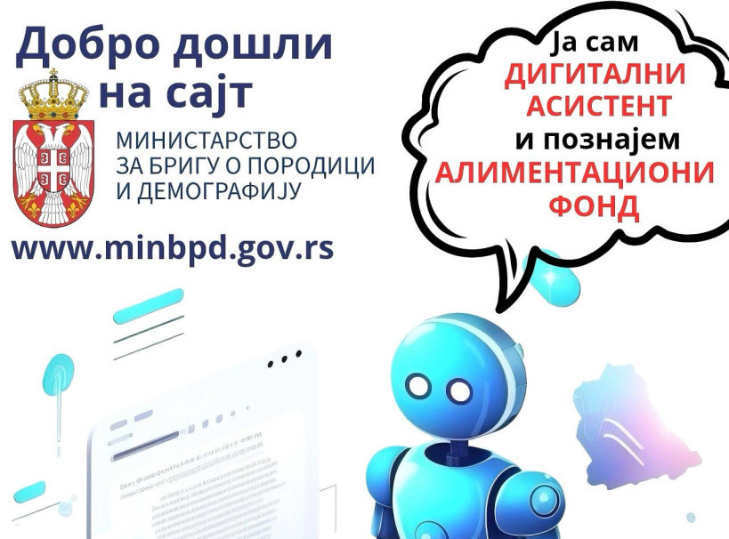 Uspostavljen digitalni asistent zasnovan na AI za informacije o alimentacionom fondu