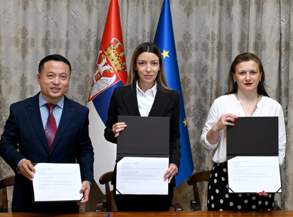 Mesarović potpisala memorandum sa Kinezima za izgradnju nove fabrike u Ćupriji