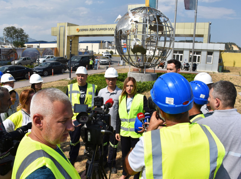 Milica Đurđević Stamenkovski: Raduje me što prosečna plata u Ziđinu priliči zaradi u 21. veku