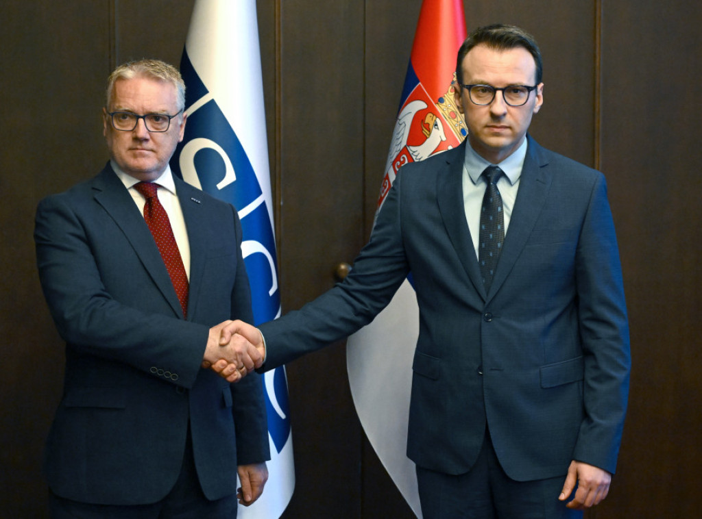 Petkovic meets with OSCE's McGurk