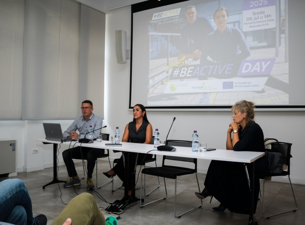 Evropska nedelja sporta: "BEACTIVE DAY" projekat biće održana 23. septembra