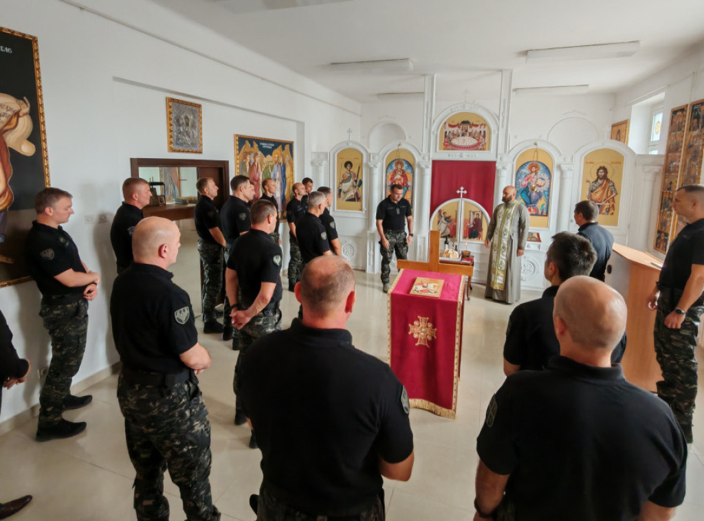 Odred vojne policije "Kobre" prvi put obeležio krsnu slavu jedinice