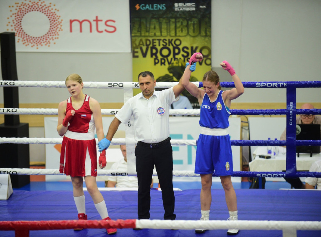 Mia Topić kadetska šampionka Evrope u boksu