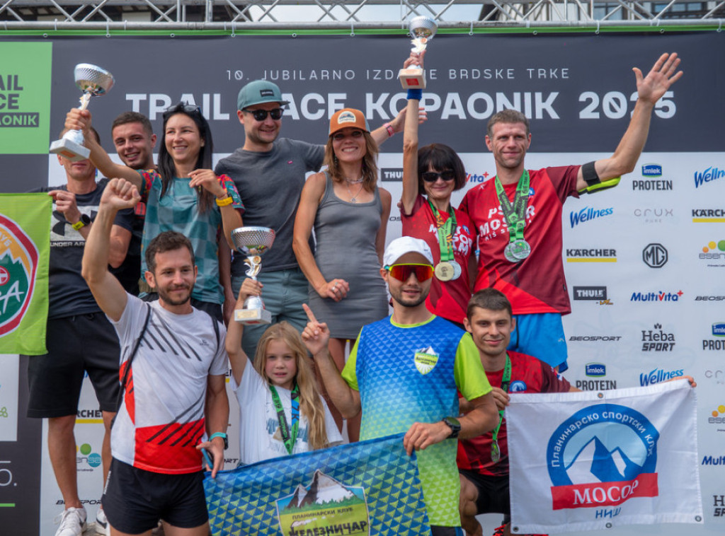Ljiljana Krasić i Đuro Borbelj najbrži na planinskoj trci "Trail race Kopaonik"