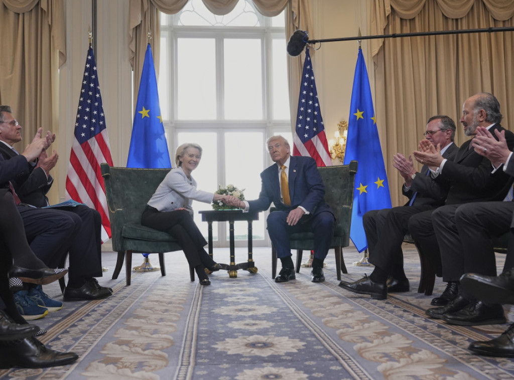 SAD i EU postigle trgovinski sporazum; Fon der Lajen: Trgovinski sporazum EU i SAD dobar za obe strane