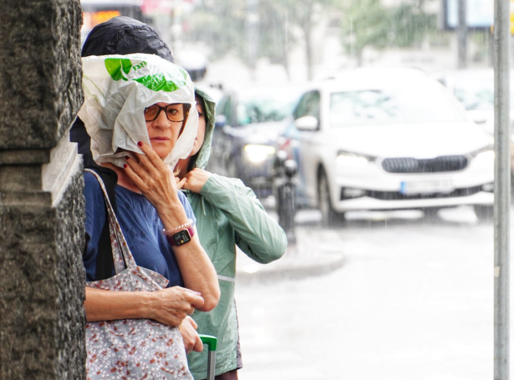 RHMZ izdao upozorenje za područje Srbije na obilne padavine u toku predstojeće noći