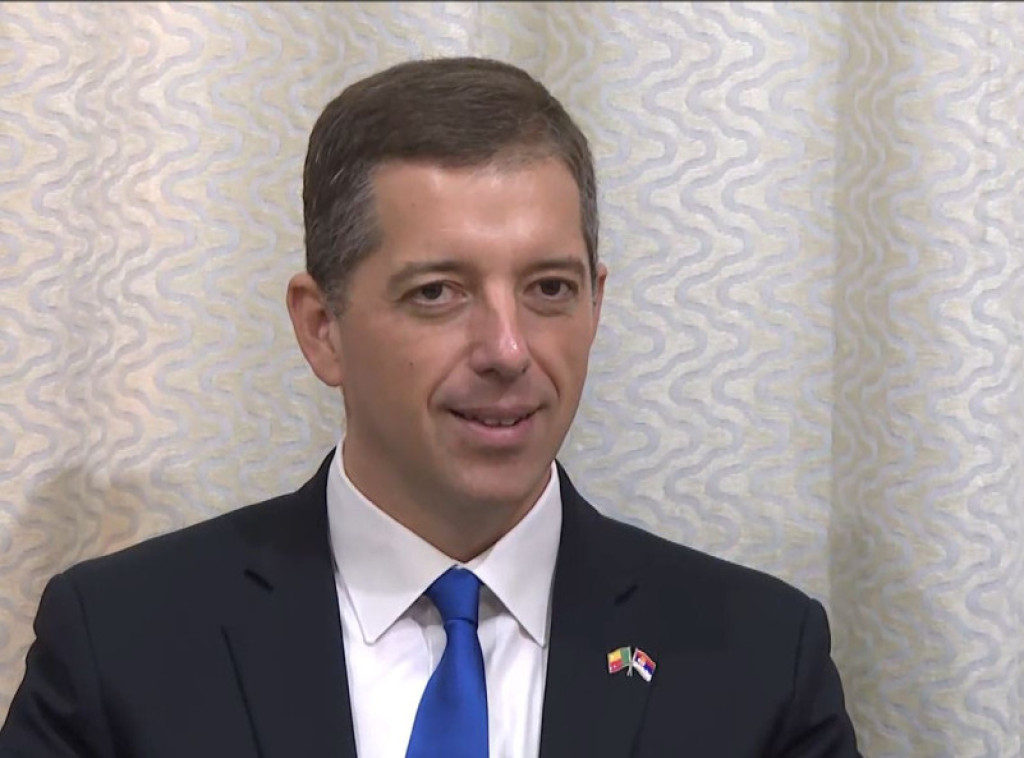 Djuric begins visit to Benin, meets with defence minister