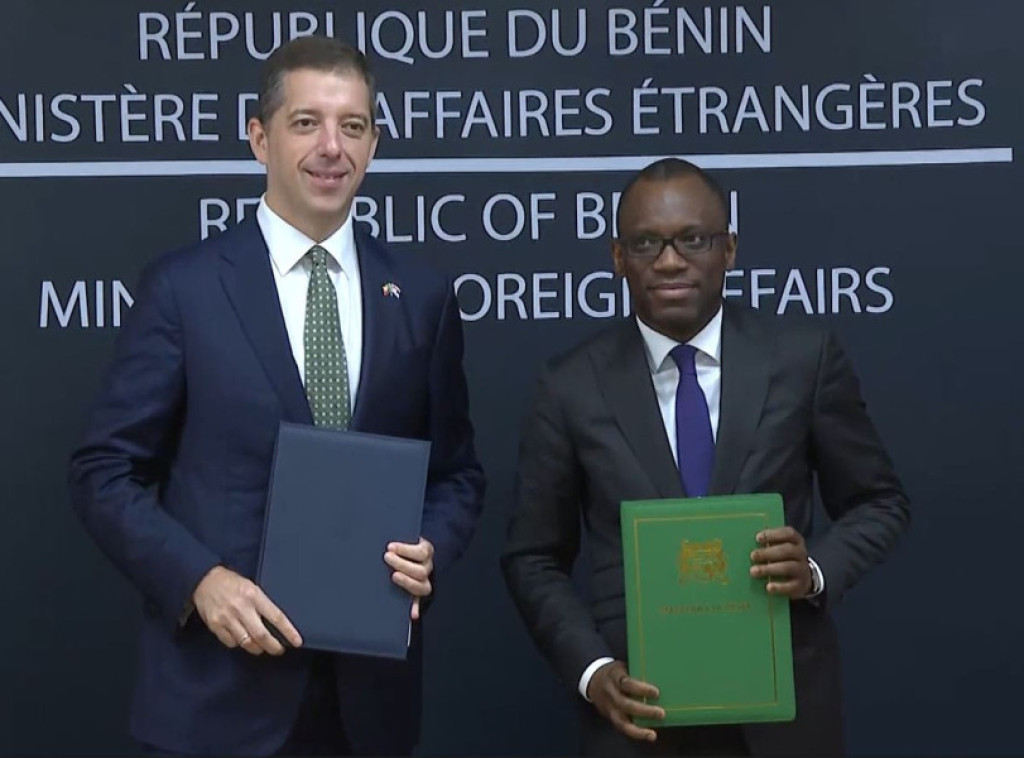 Djuric, Beninese FM sign agreement on abolishing visas for holders of diplomatic passports