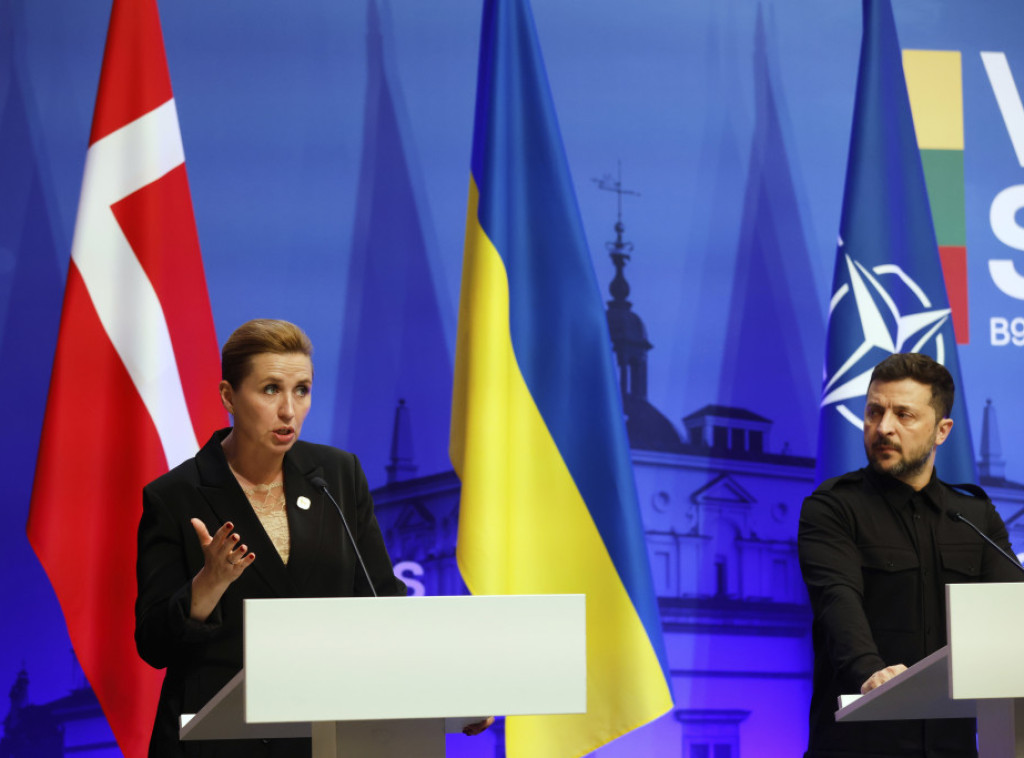 Zelenski razgovarao s Frederiksen o evropskim integracijama Ukrajine