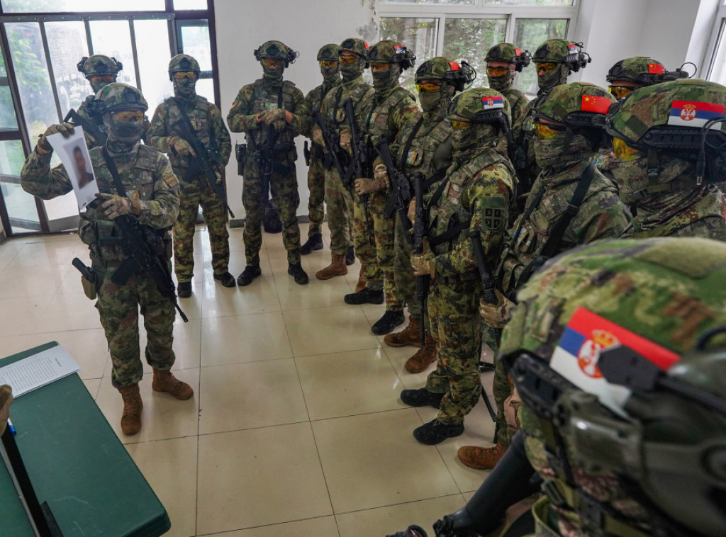 Zajednička obuka specijalnih vojnih jedinica Srbije i Kine