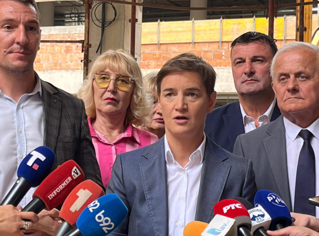 Brnabić: Nova zgrada u Naučno-tehnološkom parku Čačak gotova do polovine 2026, radovi po planu