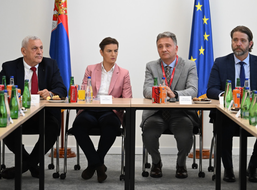Ana Brnabić u Kragujevcu: Važno je imati viziju, a ne da mrzite