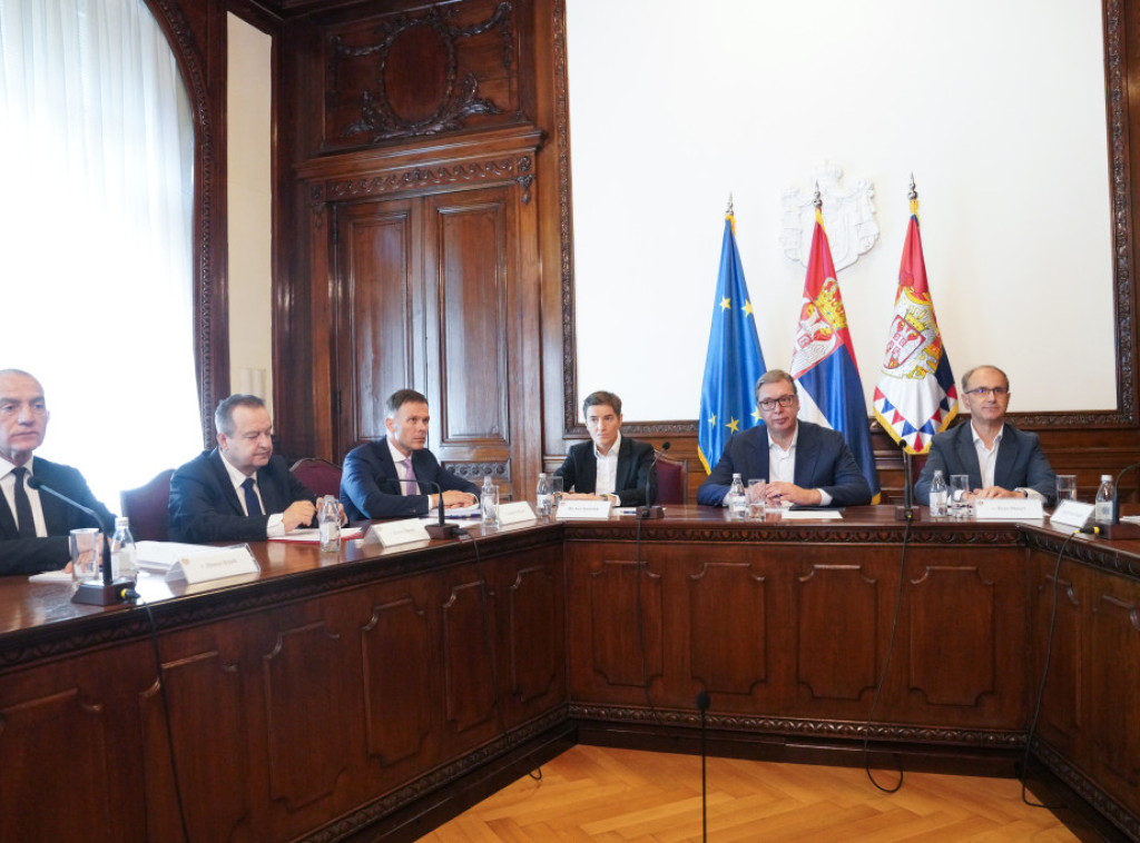 Završena sednica Saveta za nacionalnu bezbednost