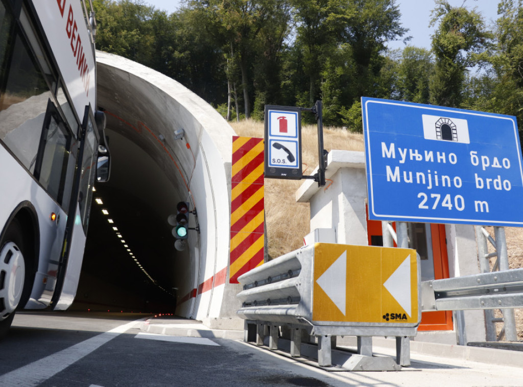 Putevi Srbije: U tunelima poštovati ograničenja brzine i držati odstojanje
