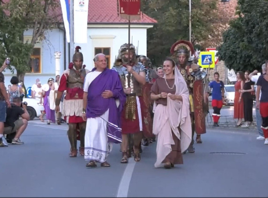 Duh antičkog Sirmijuma na festivalu Lux Aurelius u Sremskoj Mitrovici