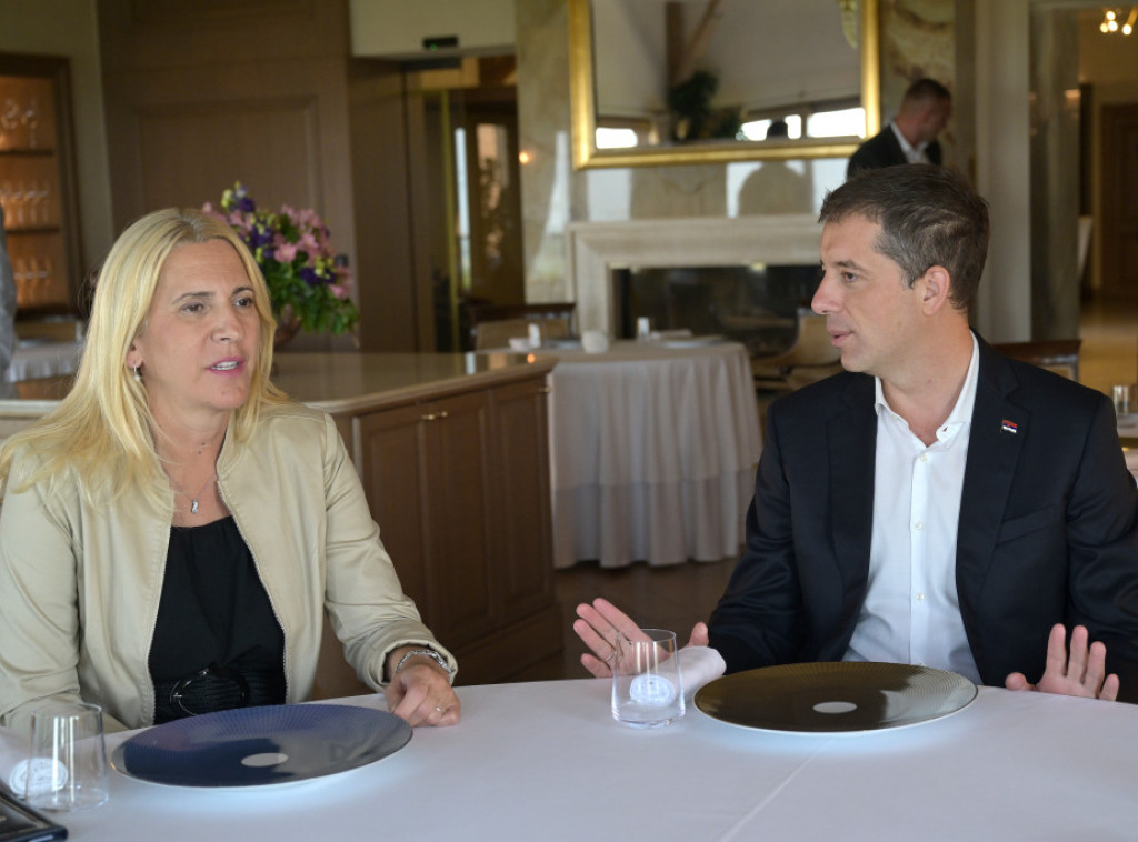 Đurić razgovarao sa Cvijanović o političkoj i bezbednosnoj situaciji u regionu