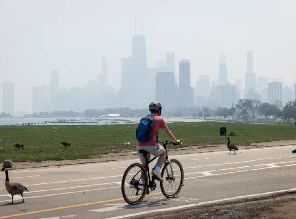 Zagađen vazduh širom Kanade i severa SAD zbog šumskih požara