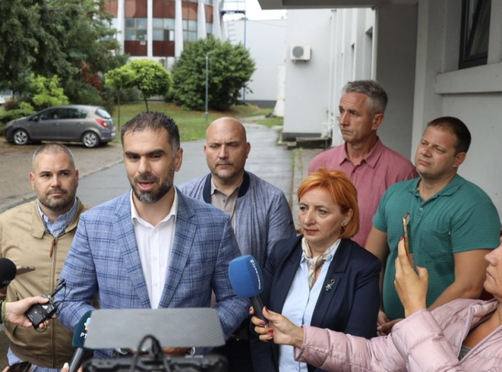 Žarko Mićin obišao fabriku vode "Štrand", najavio rekonstrukciju cevne galerije