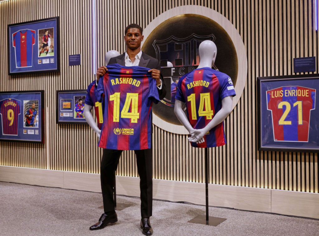 Fudbaleri Barselone deklasirali Daegu u prijateljskom meču, Markus Rašford dao gol