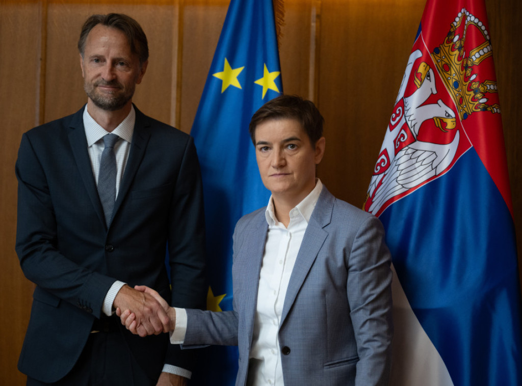 Brnabic meets with EU's von Beckerath