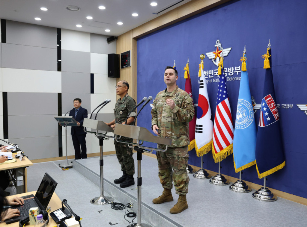 Južna Koreja i SAD najavile zajedničku vojnu vežbu