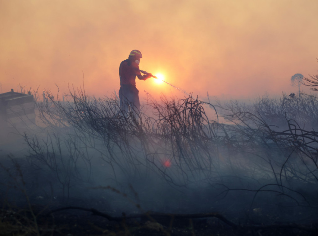 Vatrogasci se bore sa više požara na grčkom ostrvu Tasos
