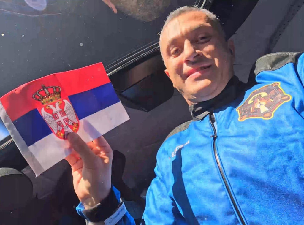 Gokhan Erdem, koji je u svemir poneo srpsku zastavu, dobio sertifikat o tom letu