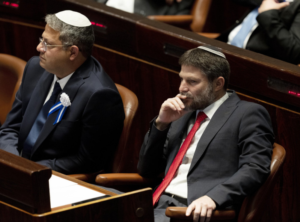 Smotrič: Izrael planira obnovu naselja na Zapadnoj obali