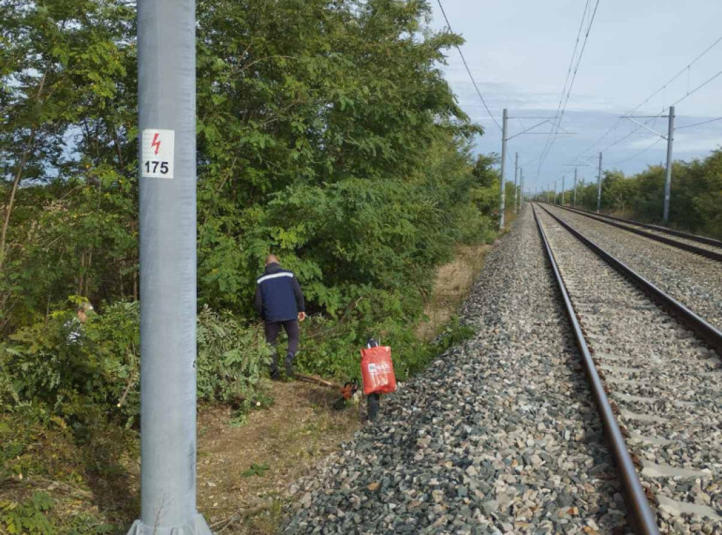Infrastrukture železnice Srbije: Pruga kod Čortanovaca bezbedna, pukotina nije konstrukcijska