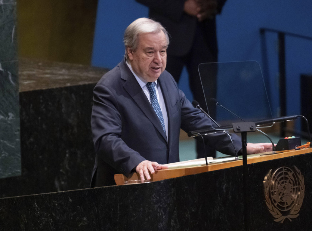 Antonio Gutereš: Šokiran sam izveštajima o nasilju iranskih vlasti nad demonstrantima