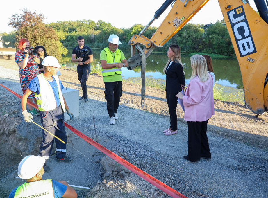 Mesarović: Za pešačke staze u Odžacima izdvojeno 26,3 miliona dinara, radovi gotovi u septembru
