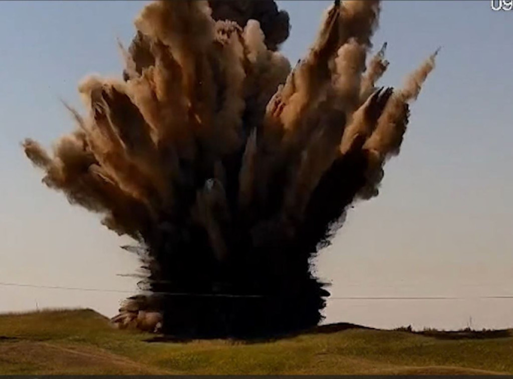 MUP: Bezbedno uništena bomba koja je pronađena na gradilištu "Beograd na vodi"