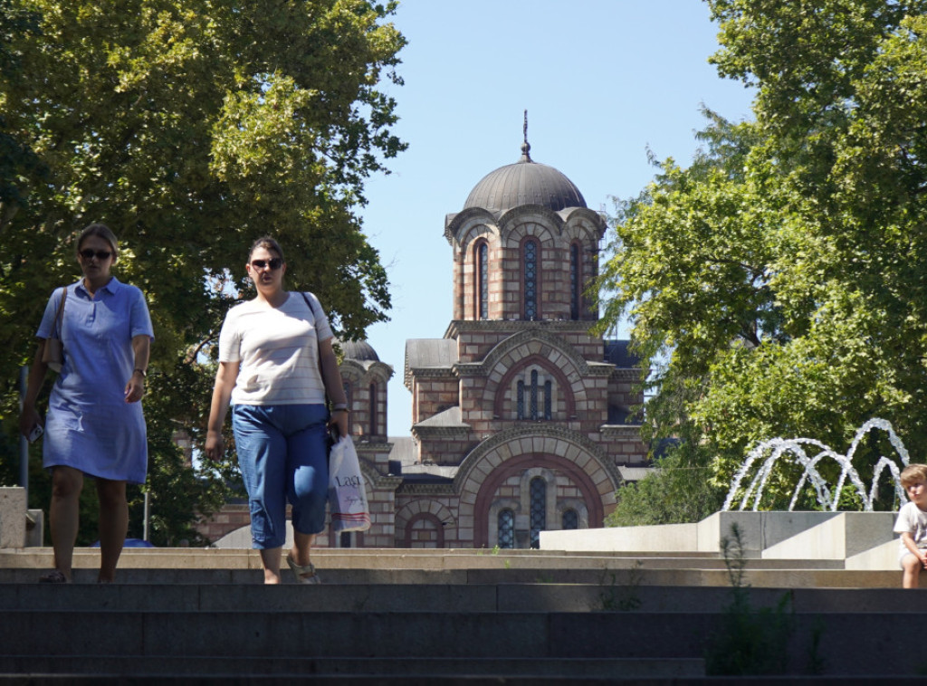 RHMZ: U 16 časova u Nišu, Leskovcu, Ćupriji i Kikindi 36 stepeni, u Beogradu 35 stepeni